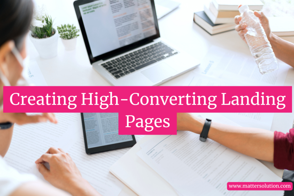 Creating High-Converting Landing Pages
